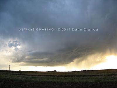 2011 Storm Chase 9 - June 8th - Chugwater, Supercell City