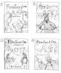 FireSeed Book Cover Illustration Design