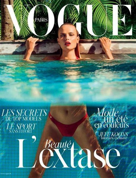 Natasha Poly for Vogue Paris June/July 2014 Cover