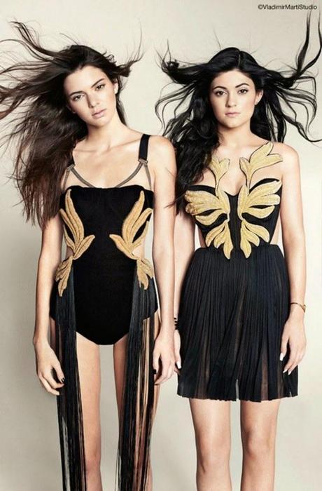 Kendall and Kylie Jenner For Marie Claire Magazine, South Africa, June 2014