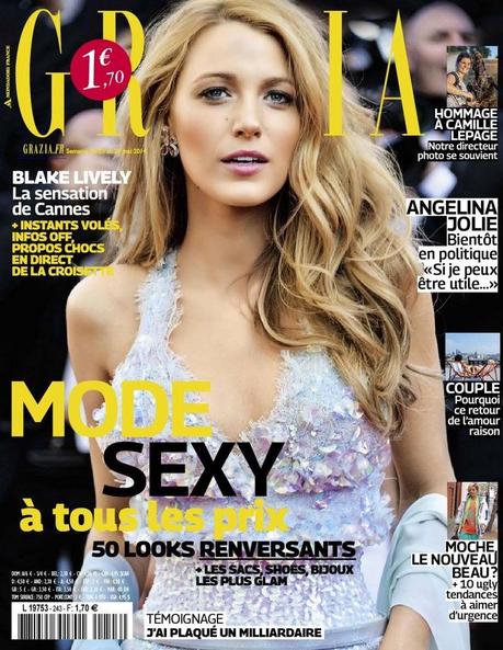 Blake Lively For Grazia Magazine, France, May 2014