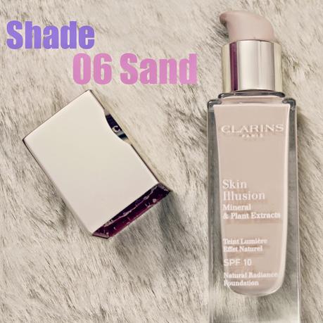 Clarins Skin Illusion Natural Radiance Foundation   Foundation | Review+Swatch