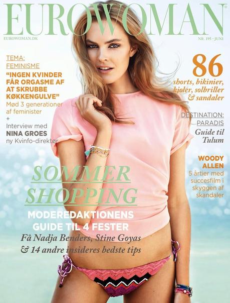 Malene Knudsen by Jonas Bie for Eurowoman Magazine, June 2014