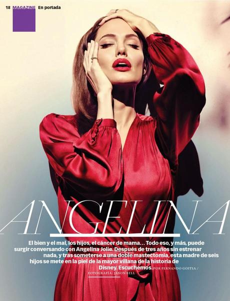 Angelina Jolie For Xl Semanal Magazine, Spain, May 2014