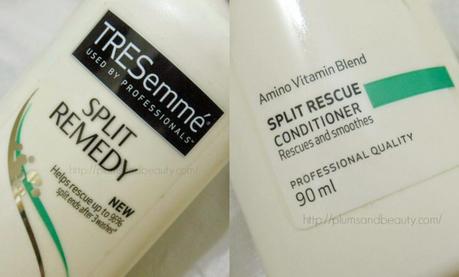 TRESemmé Split Remedy Shampoo + Conditioner : Review