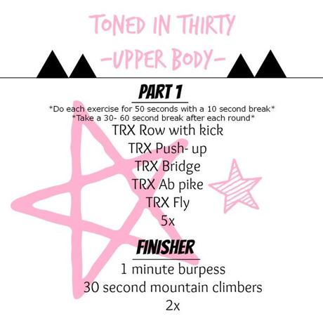 toned in 30