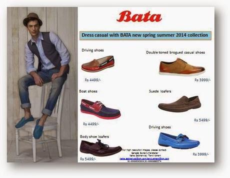 Bata Dress Casual  New Spring Summer 2014 Collection for Men