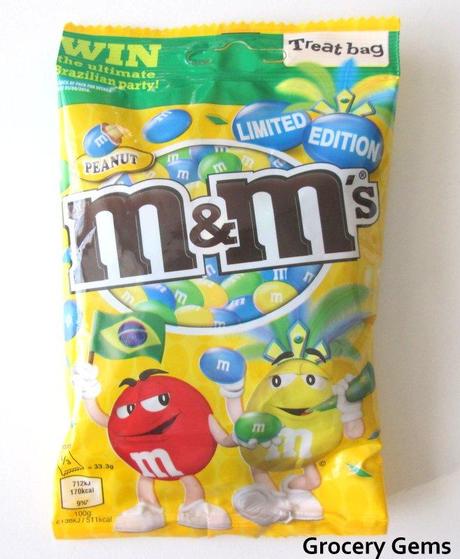 Limited Edition M&M's Brazil World Cup (UK)