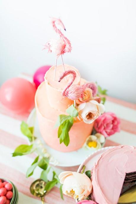 Flamingo Pop: a bridal shower collab with BHLDN Flamingo Pop: a bridal shower collab with BHLDN