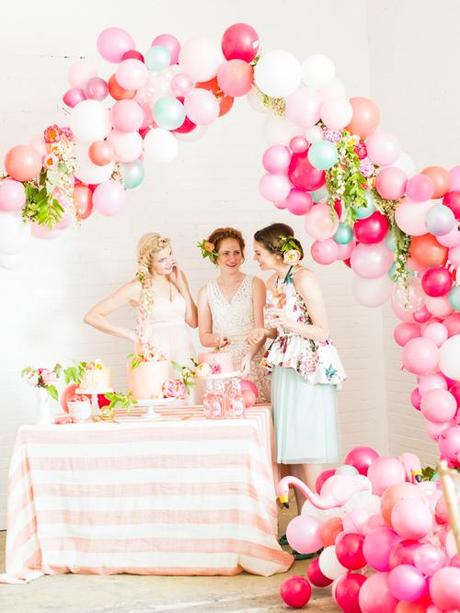 Flamingo Pop: a bridal shower collab with BHLDN Flamingo Pop: a bridal shower collab with BHLDN