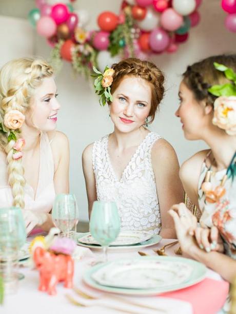 Flamingo Pop: a bridal shower collab with BHLDN Flamingo Pop: a bridal shower collab with BHLDN