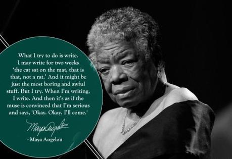 Maya Angelou. 4/4/28 - 5/28/14.
