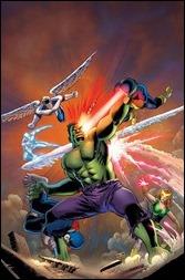 Savage Hulk #1 Cover - Cassaday Variant Savage Hulk #1 Cover - Cassaday Variant