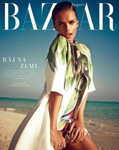 Victoria Halenarova for Harper's Bazaar Czech June 2014 Victoria Halenarova for Harper's Bazaar Czech June 2014