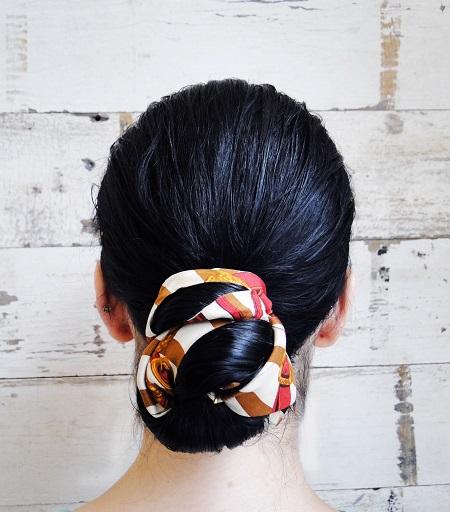 SalonCapri Boston The Perfect Summer Four Pool-to-Party Styles SalonCapri Boston“Pool To Party” Wrap Bun