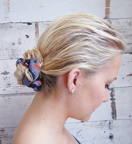 SalonCapri Boston The Perfect Summer Four Pool-to-Party Styles SalonCapri Boston“Pool To Party” Wrap Bun