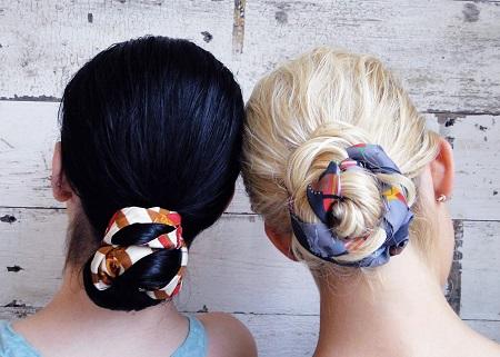 SalonCapri Boston The Perfect Summer Four Pool-to-Party Styles SalonCapri Boston“Pool To Party” Wrap Bun