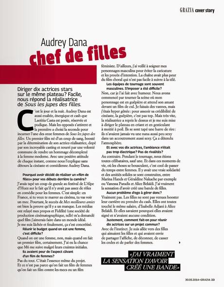 Laetitia Casta For Grazia Magazine, France, May 2014