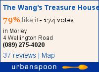 The Wang’s Treasure House – the Perth Dim Sum all the Chinese chefs are talking about! The Wang's Treasure House on Urbanspoon