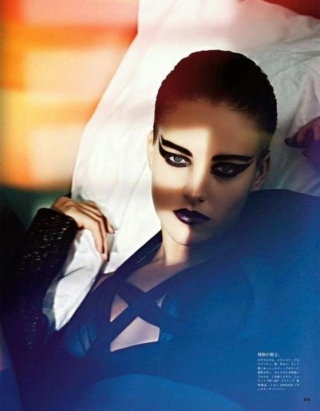 Eliza Cummings For Vogue Magazine, Japan, July 2014