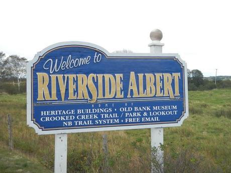 sign for Riverside Albert Canada
