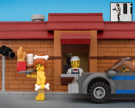 Screen Shot 2014 06 02 at 18.31.26 750x599 Classic Banksy pieces recreated in Lego by Jeff Friesen