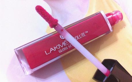 Lakme Absolute Gloss Stylist Burgandy Burn -  Review, Swatch
