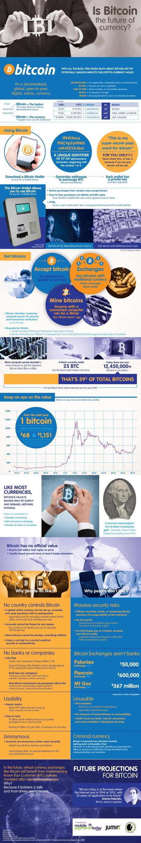 Bitcoin: The Future of Currency? [infographic]