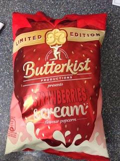 Today's Review: Butterkist Strawberries & Cream Popcorn