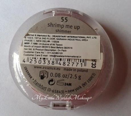 Essence Mono Eye Shadow in Shrimp Me up Review, Swatches and EOTD