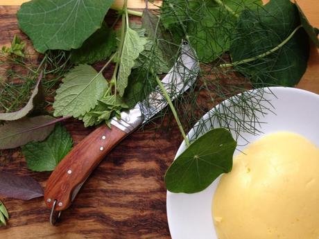 HOMEMADE HERB BUTTER Homemade Butter & Herbs