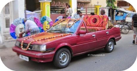 did you enjoy the occasion of 'mappillai azhaippu' in Jhanvasa car ?!?!