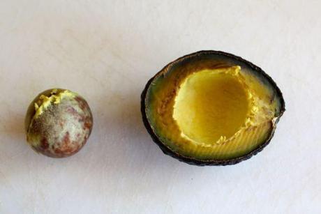 The Secret for Saving Half of an Avocado avocado-fresh-under-pit