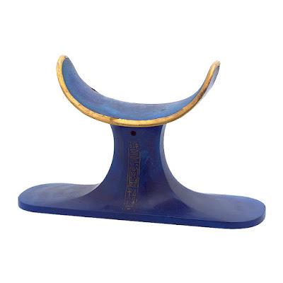 Tutankhamun Blue Headrest Tutankhamun Blue Headrest