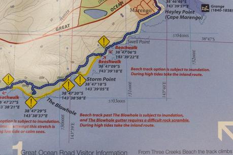 great ocean walk map detail 2012 edition