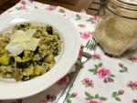 Vegetarian Risottos – Aubergine and Mushroom + Spinach, Courgette and Mushroom