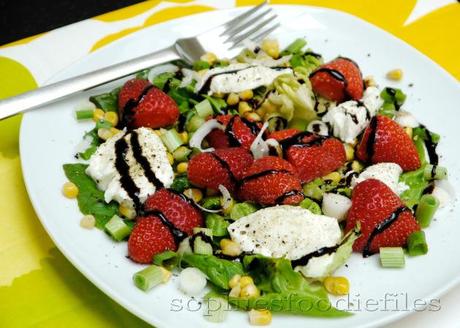 Tasty Seasonal Vegetarian crunchy & creamy salad!