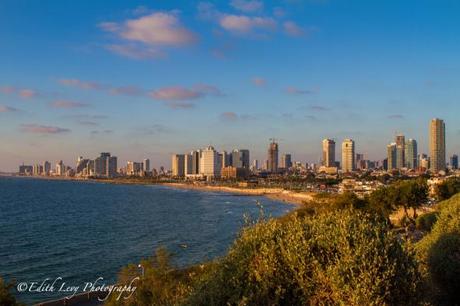Tel Aviv, Israel, sunset, Mediterranean, sea, coastline, travel photography, Old Jaffa