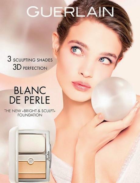 Natalia Vodianova for Guerlain’s Spring Beauty Ads