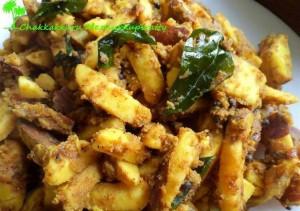 Chakka Kuru Mezhukupurati/Jackfruit Seeds Stir Fry {Recipe} 10258884_515972285174834_2734910674404723882_n