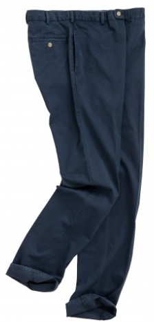 Raleigh Washed Twill Flat Front Pant