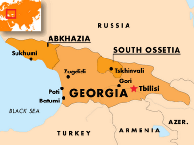 Georgia map-775605