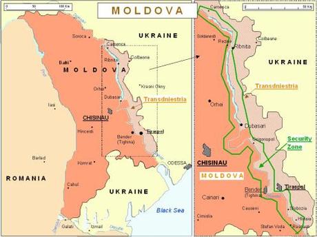 moldova map_transnistria