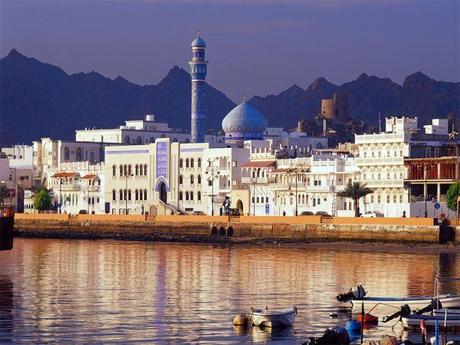 Photo: View of town in Oman