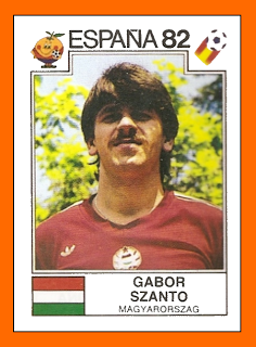 Spain, 1982 – The Greatest World Cup Ever 03-Gabor SZANTO Panini Hongrie 1982