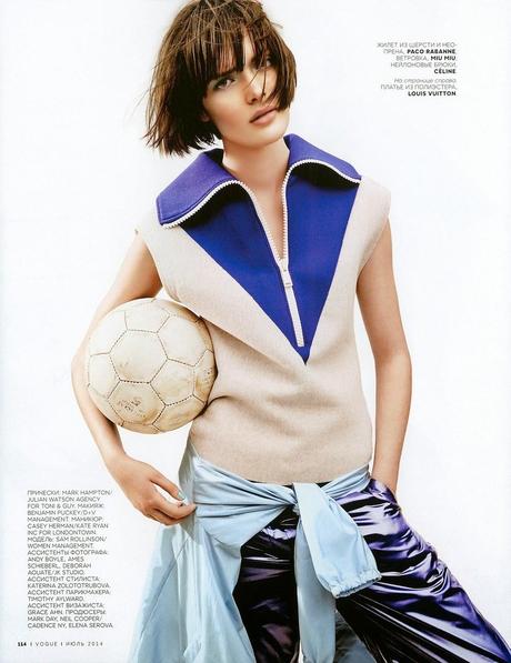 Sam Rollinson by Jason Kibbler for Vogue Magazine, Russia, July 2014