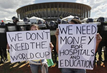 World Cup protesters (www.forbes.com)
