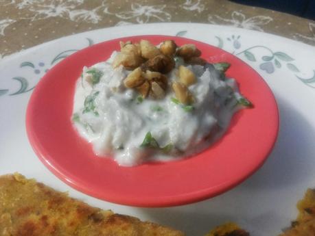 Walnut Chutney in Yogurt (Akhrot Chutney)-A Taste of Kashmir