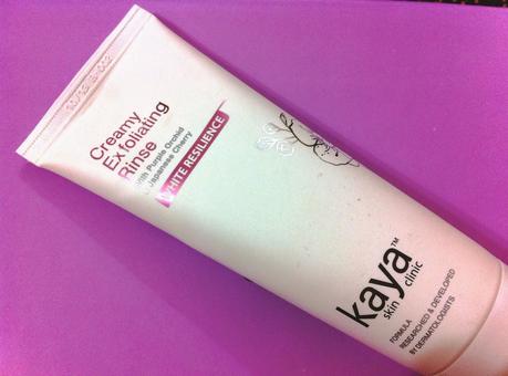 Kaya White Resilience Creamy Exfoliating Rinse - Review Kaya White Resilience Creamy Exfoliating Rinse - Review
