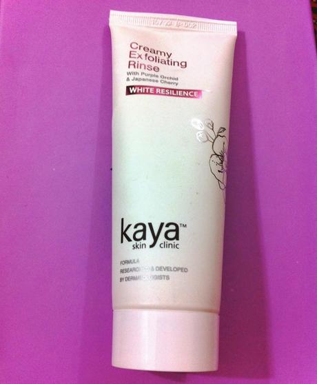 Kaya White Resilience Creamy Exfoliating Rinse - Review Kaya White Resilience Creamy Exfoliating Rinse - Review